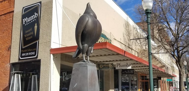 An iconic sculpture downtown Walla Walla