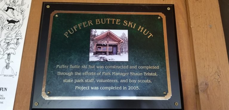 Information about the Puffer Butte Ski Hut